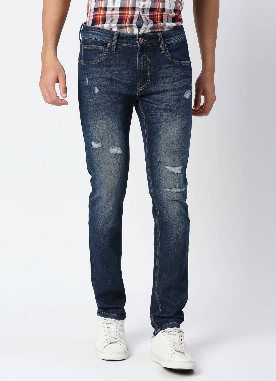 Vapour Slim Fit Mid Waist Jeans, , large image number 1