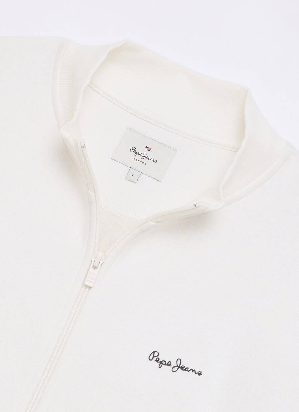Men Off White Back Print Full Sleeve Sweatshirt, , large image number 6