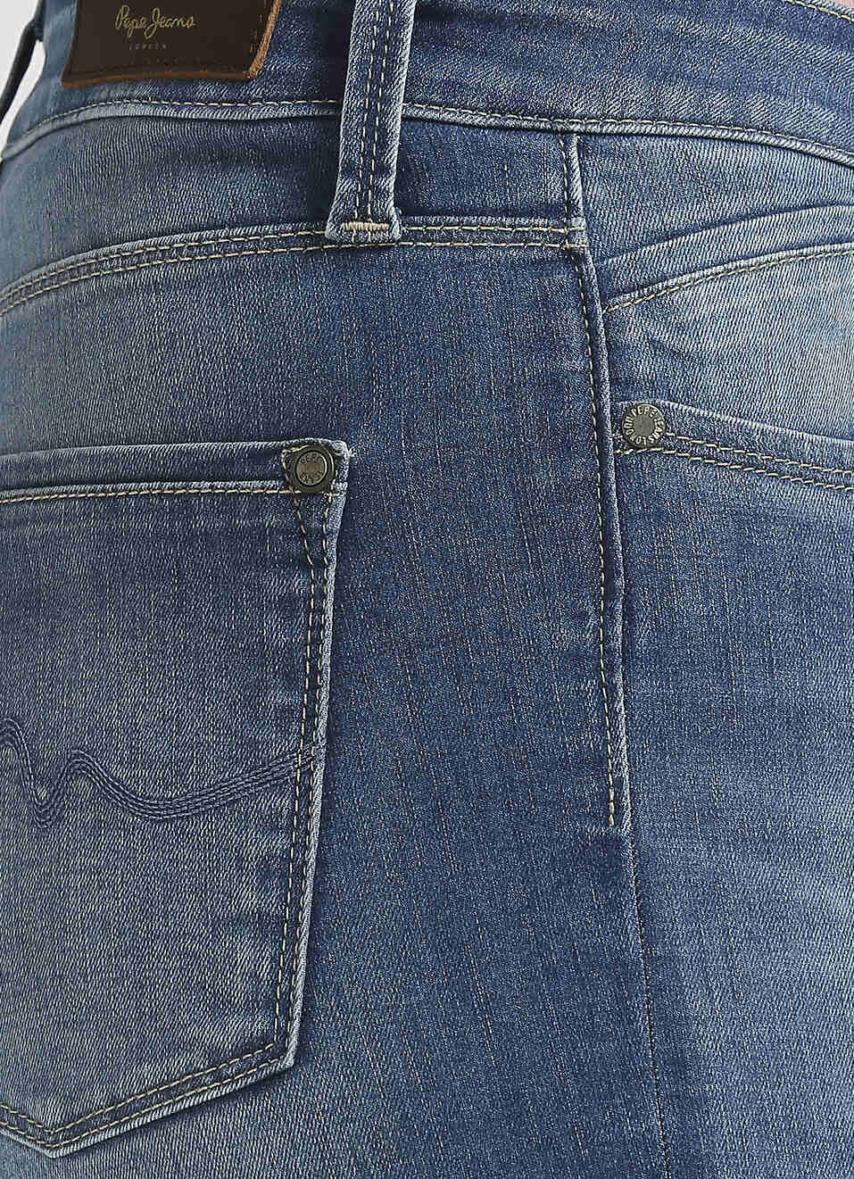Dion Blue High Waist Powerflex Jeans, , large image number 4