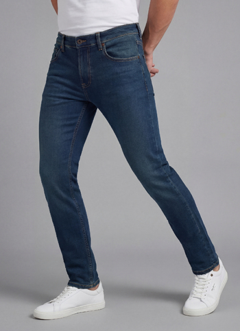 Men Green Slim Fit Mid Rise Jeans 