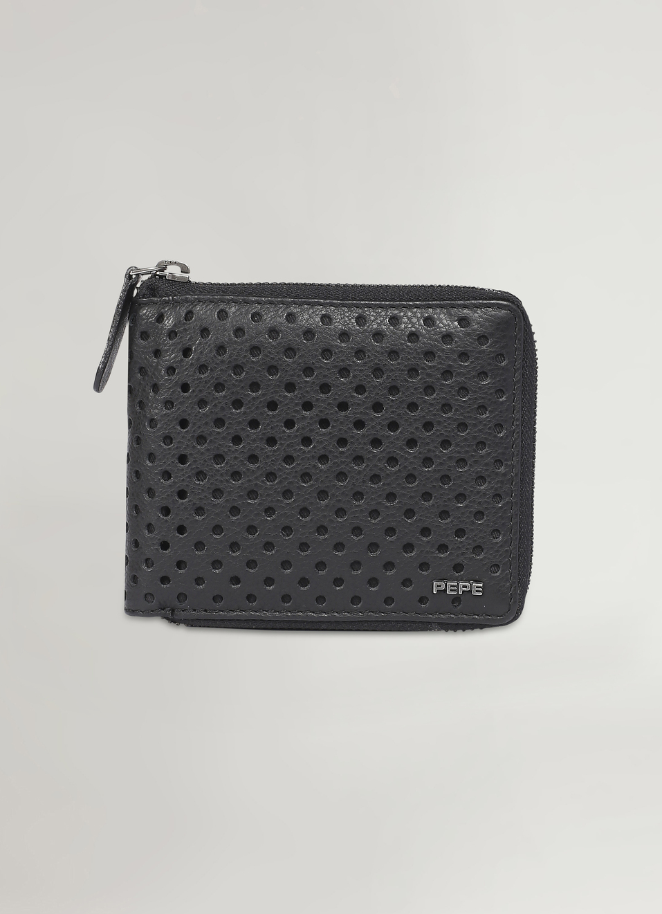 Black Embossed Wallet, , large image number 1