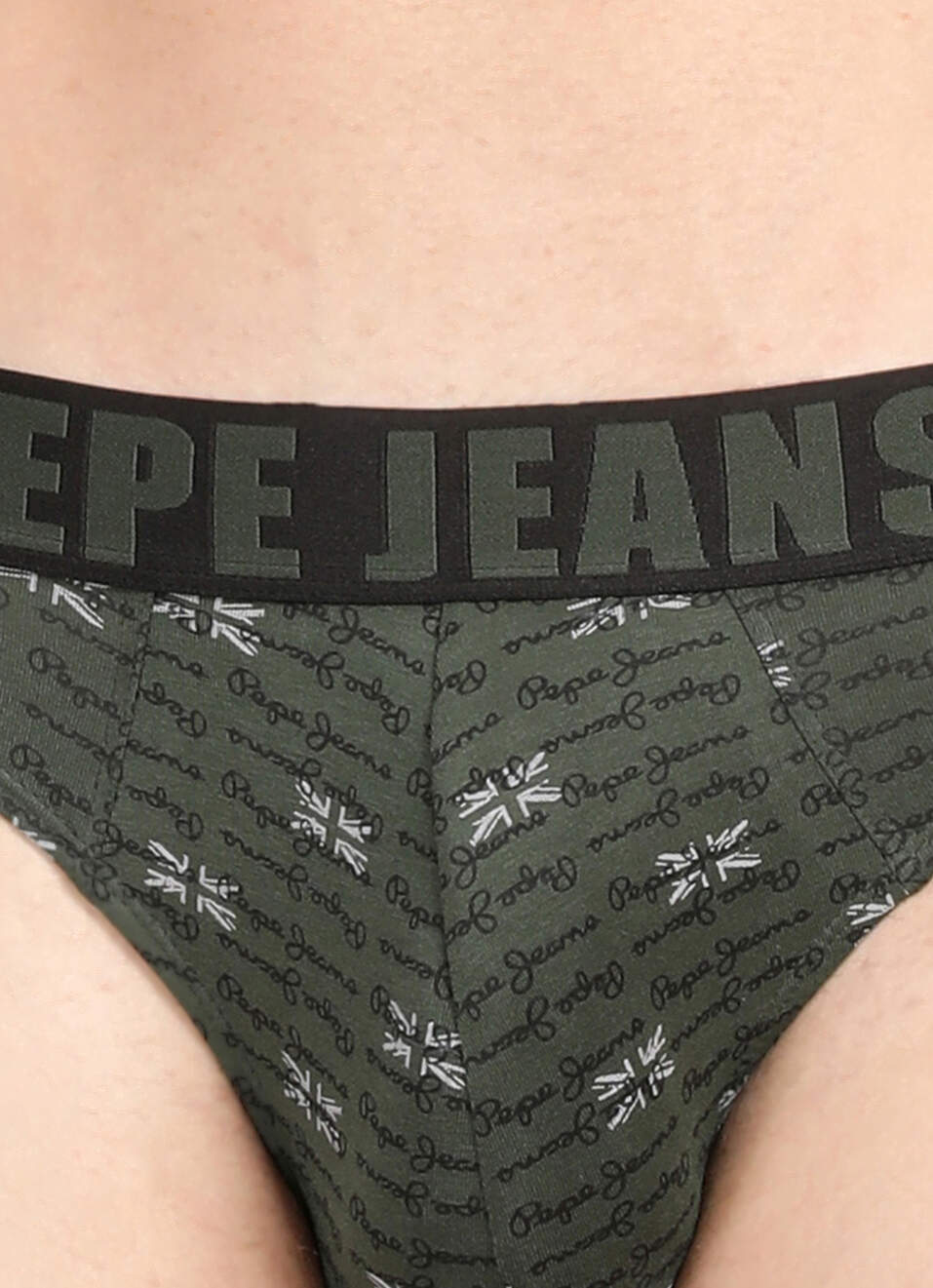 Green Printed Briefs, , large image number 4