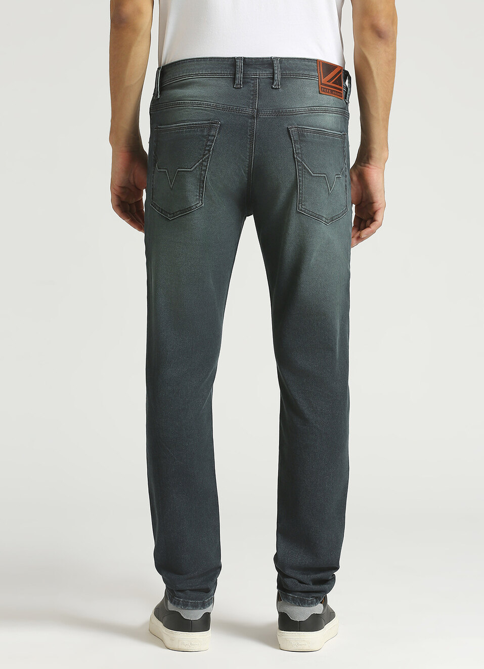 Chinox Dark Blue Mid Rise Skinny Gymindigo Jeans, , large image number 3