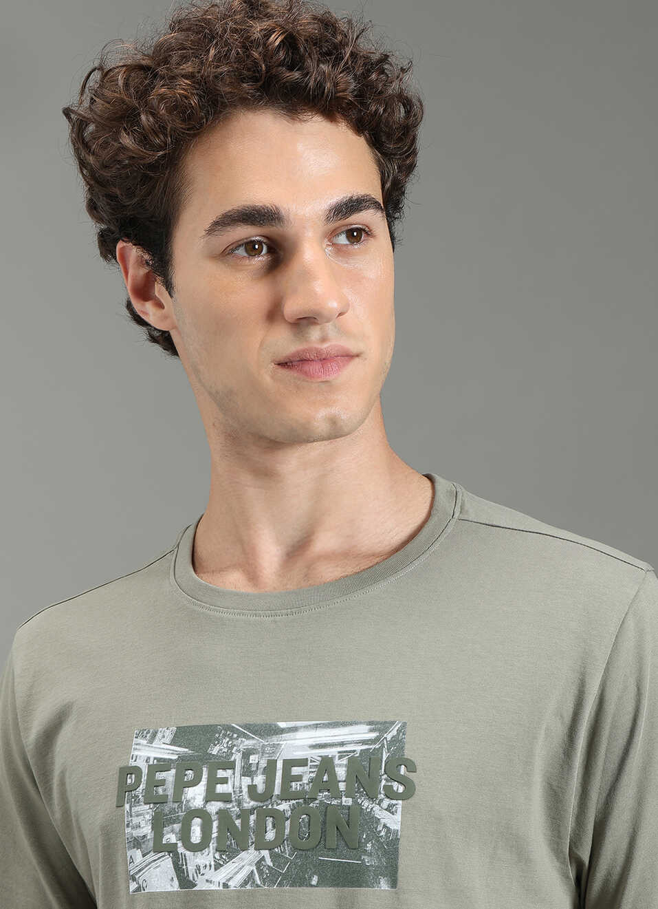 Men Green Relaxed Fit Graphic T-shirt, , large image number 4