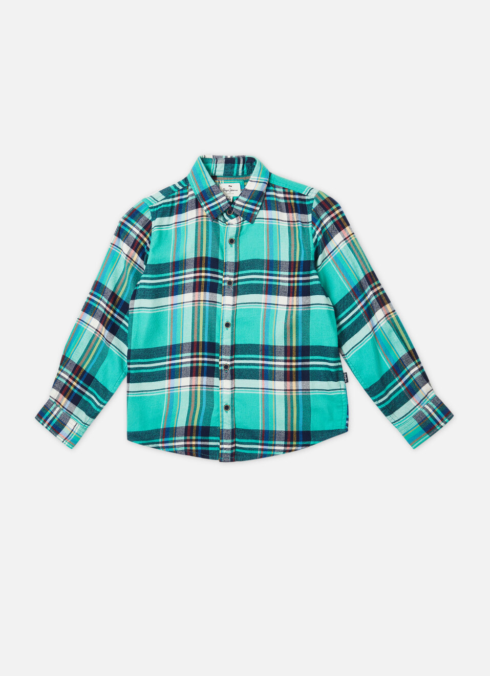 Boys Red Check Full Sleeve Shirt, , large image number 0
