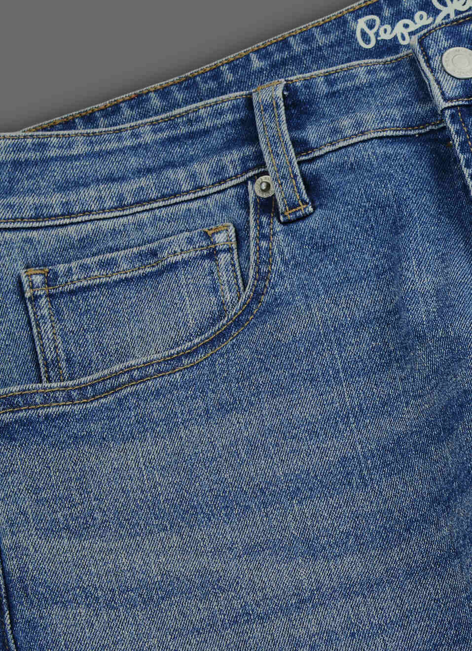 Men Blue Straight Fit Mid Rise Stretchable Jeans, , large image number 5