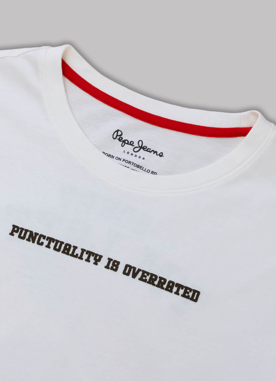 Men White Printed Relaxed Fit Short Sleeve T-shirt, , large image number 6