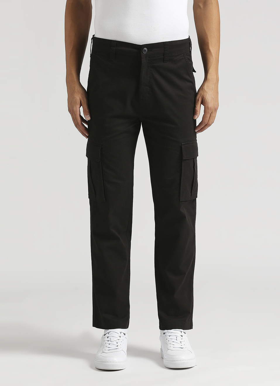 Green Cargo Pockets Pants, , large image number 2