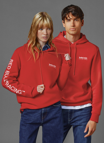Red Bull Racing X Pepe Jeans Unisex Pit Crew Graphic Hoody