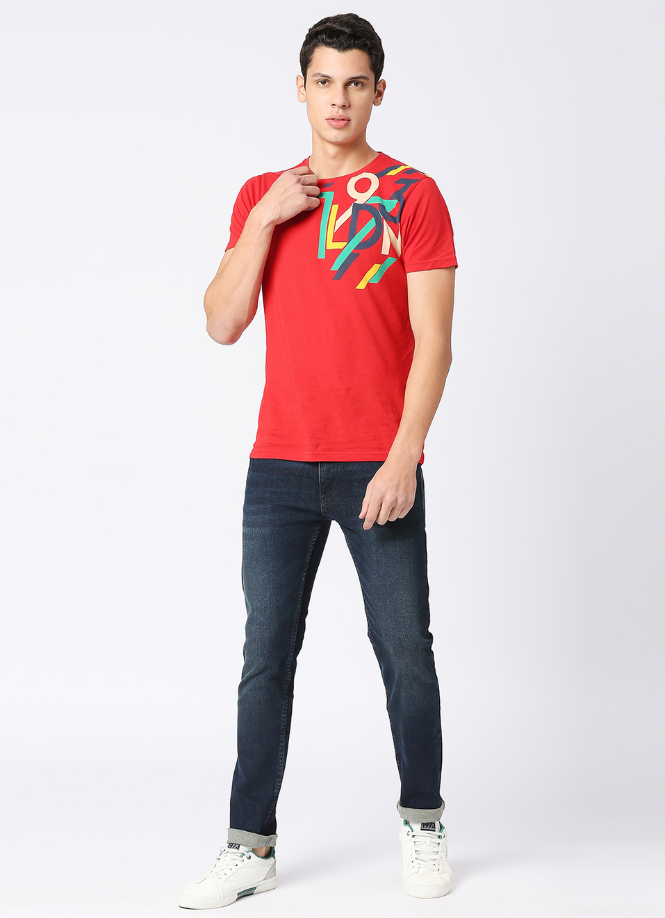 Vapour Low Rise Tapered Jeans, , large image number 1