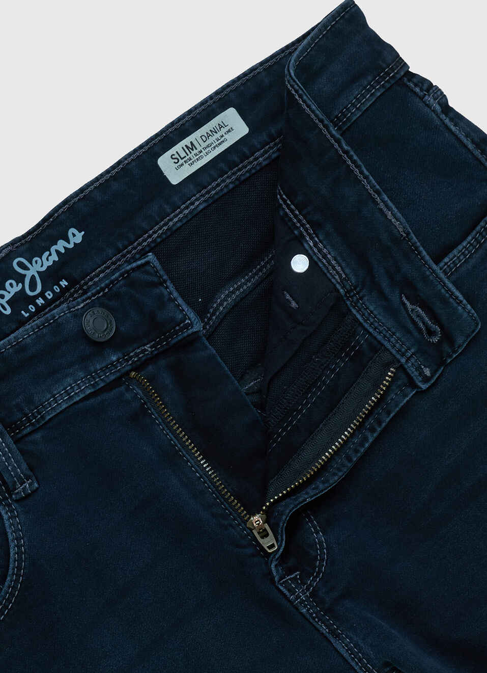 Men Black Stretchable Jeans, , large image number 6