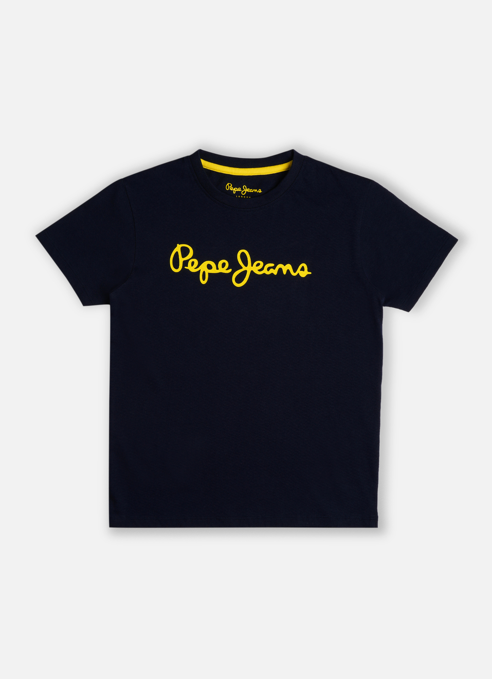 Boys Navy Short Sleeve T-shirt, , large image number 0