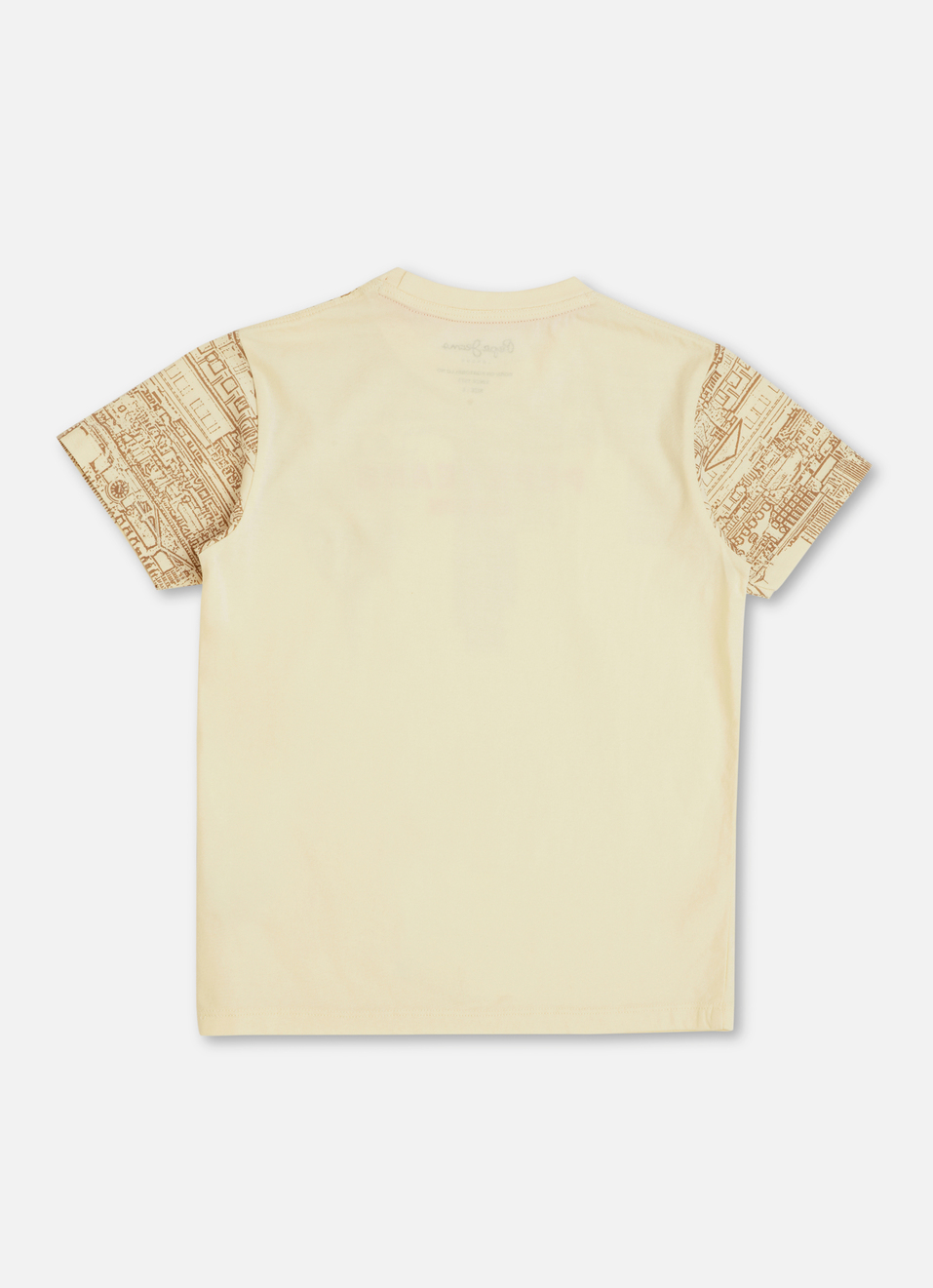 Boys Ivory London City Inspired Print Short Sleeve T-shirt, , large image number 1
