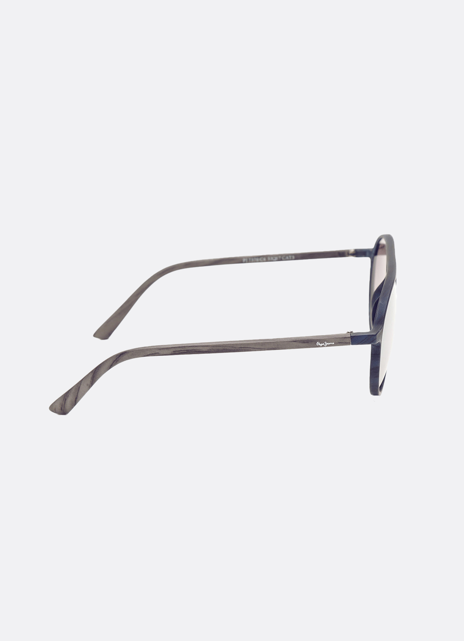 Blue Print Line Round Full Rim Sunglasses, , large image number 3