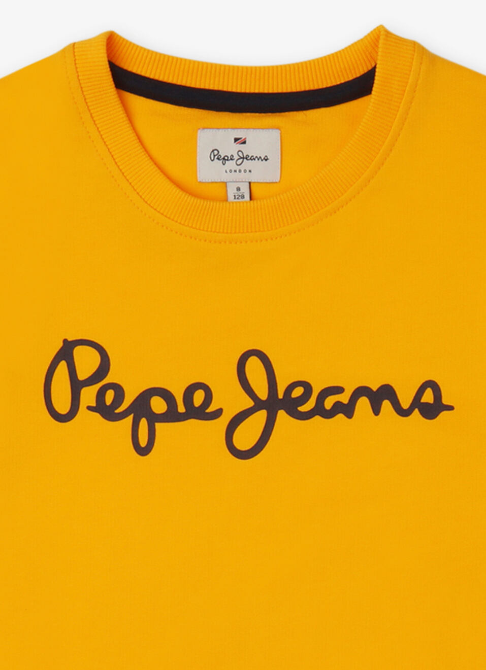 Boys Yellow Full Sleeve Sweatshirt, , large image number 2