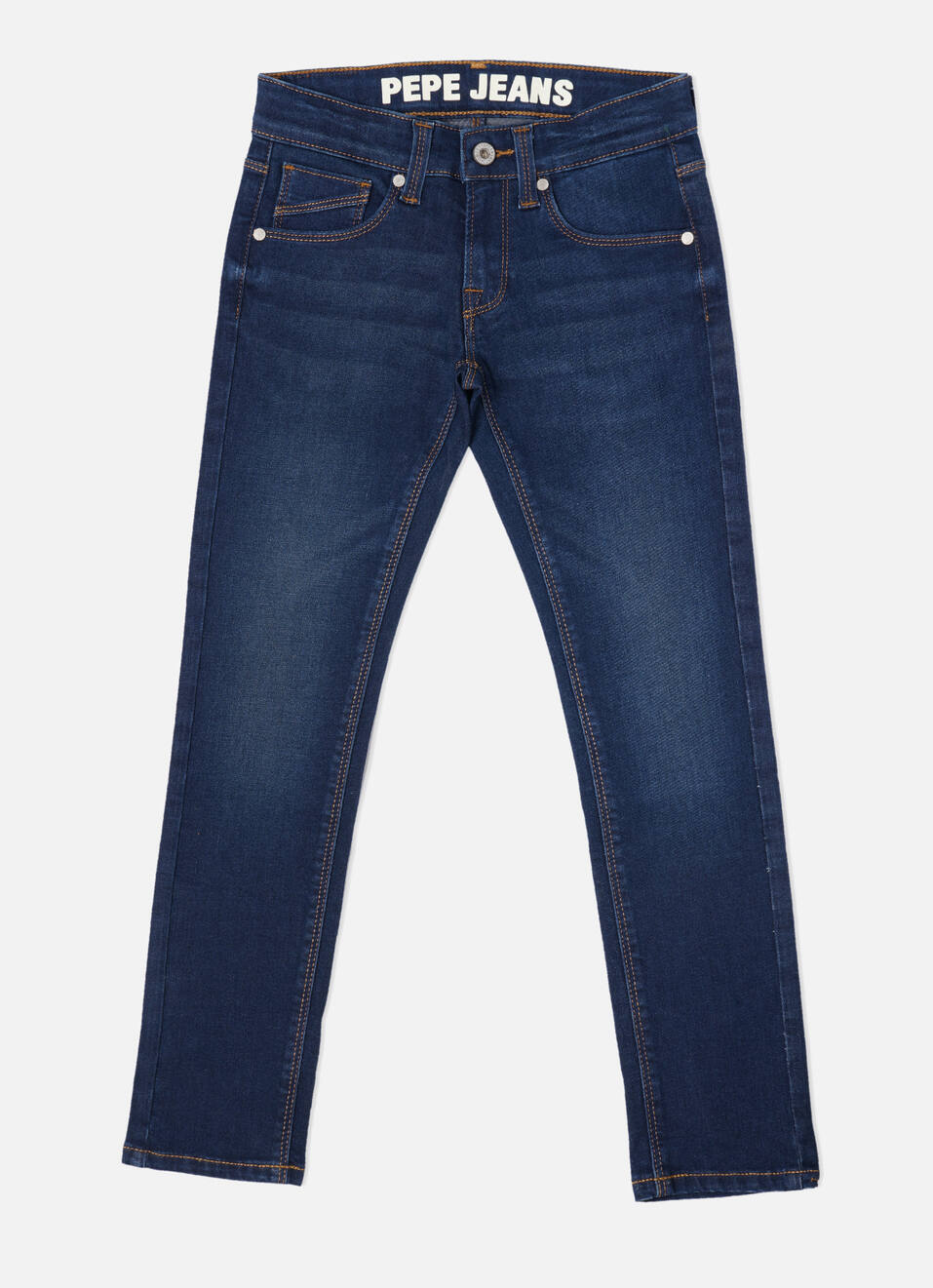 Cashed Mid Waist Slim Fit Denim, , large image number 1