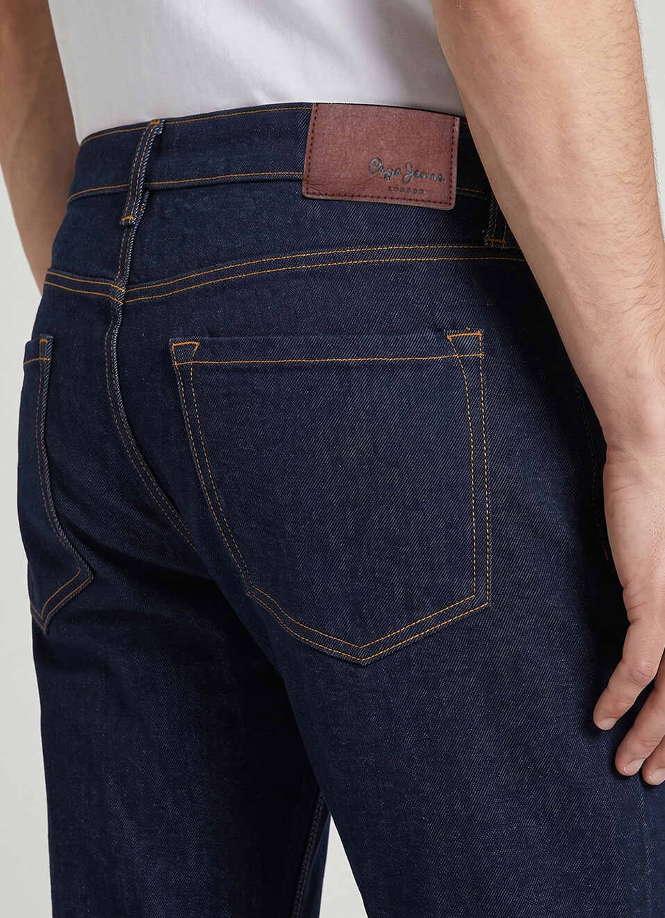 Men Raw Stretchable Bootcut Jeans, , large image number 5