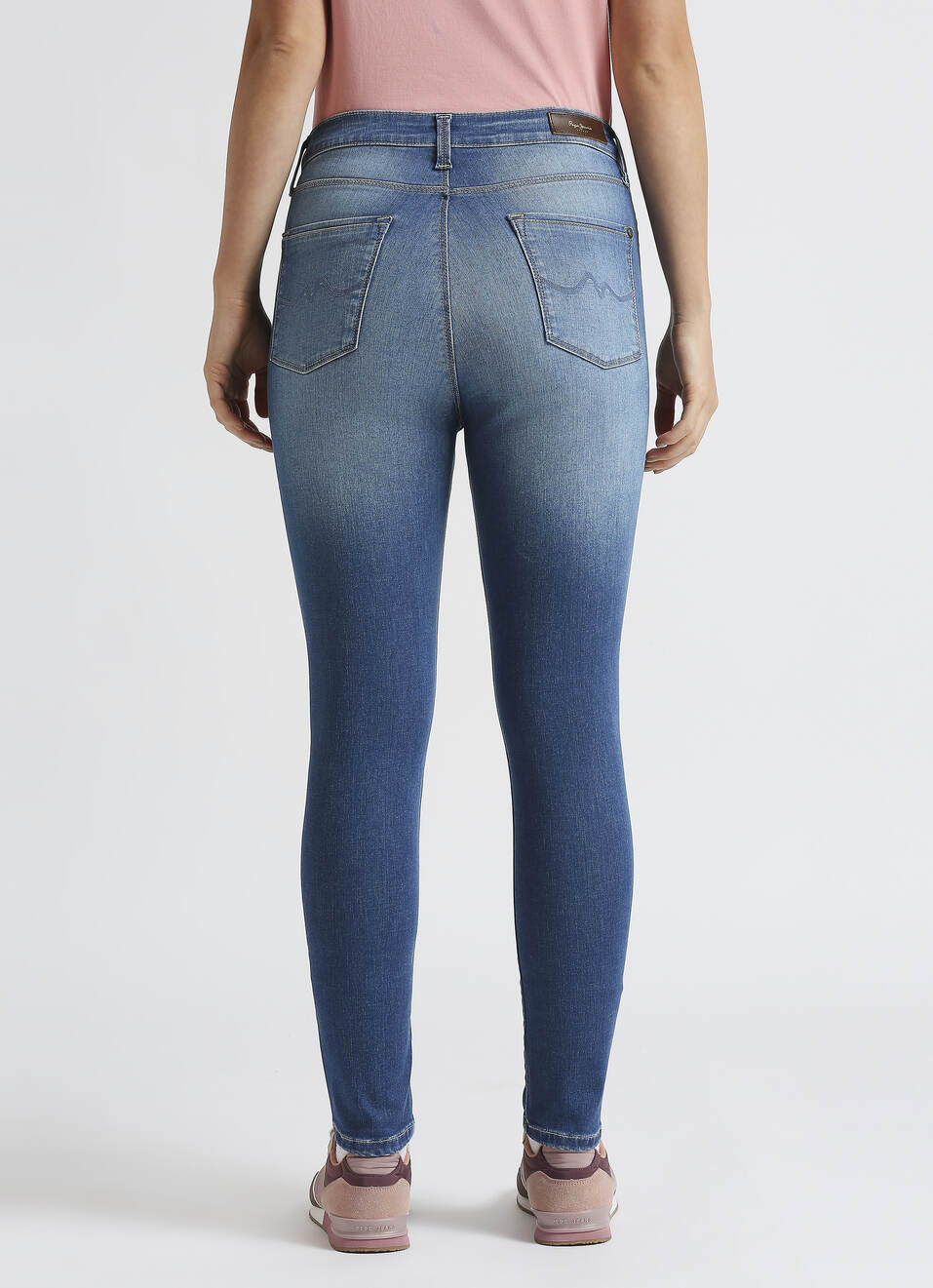 Dion Blue High Waist Powerflex Jeans, , large image number 2