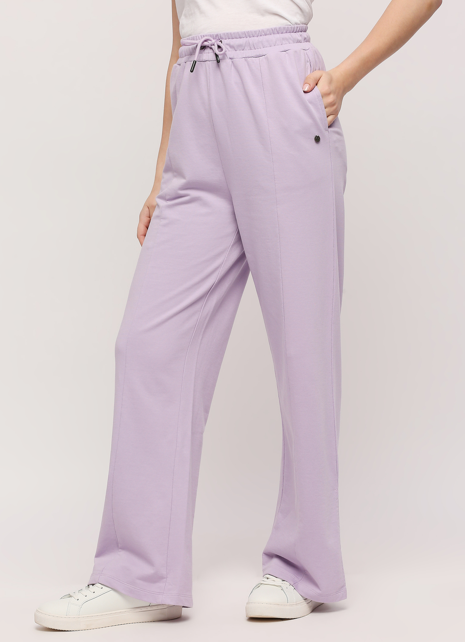 Purple Wide Leg Sweatpants, , large image number 3