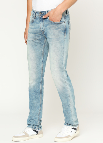 Vapour Slim Fit Mid Waist Jeans