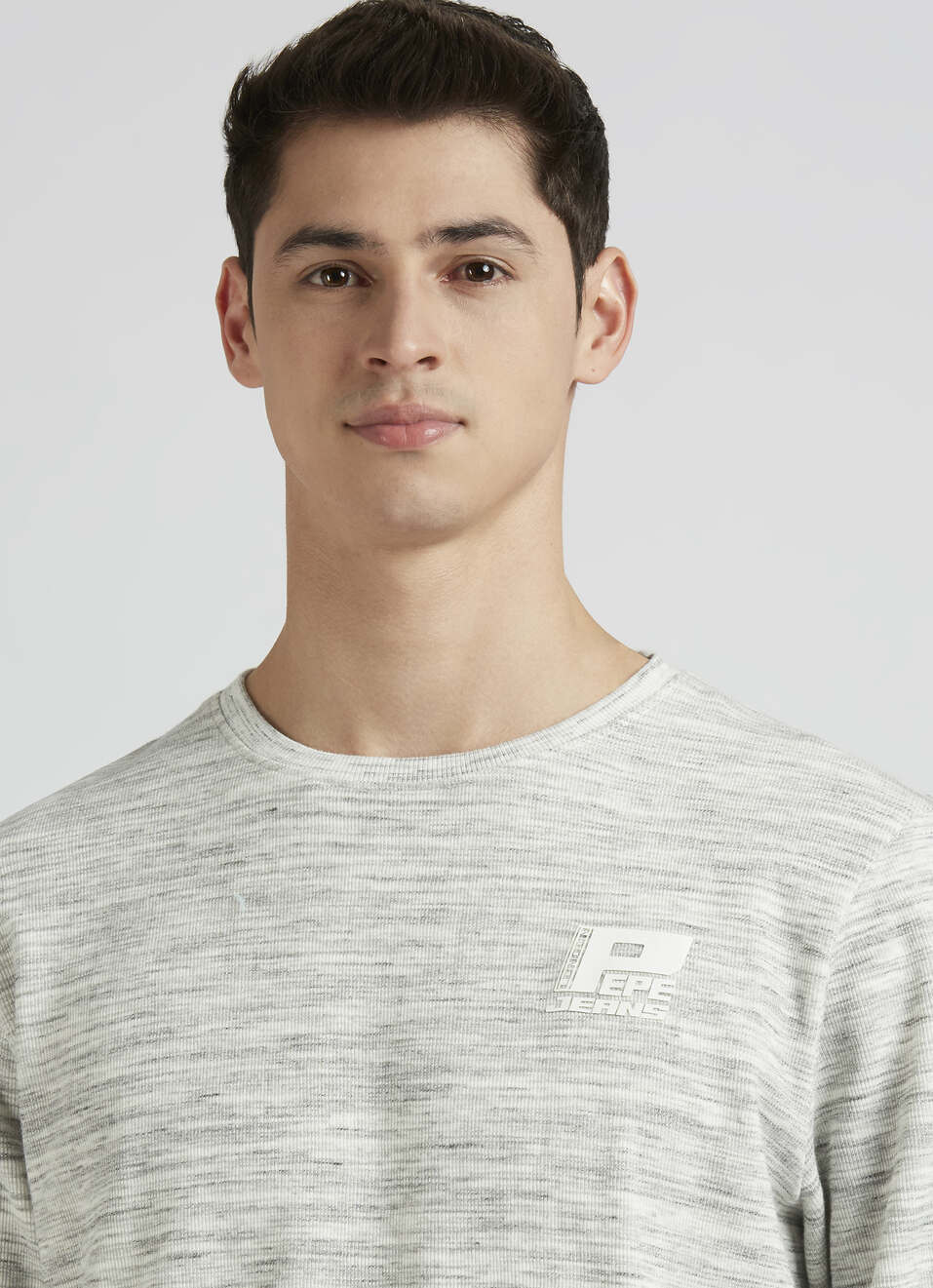 Ecru Full Sleeve Ottoman Sweatshirt, , large image number 4