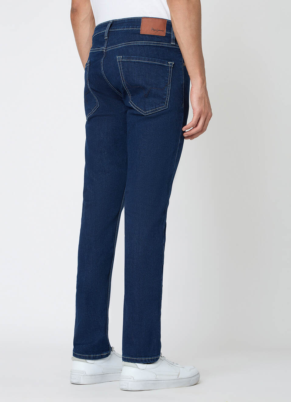 Men Blue Slim Fit Stretchable Jeans, , large image number 3