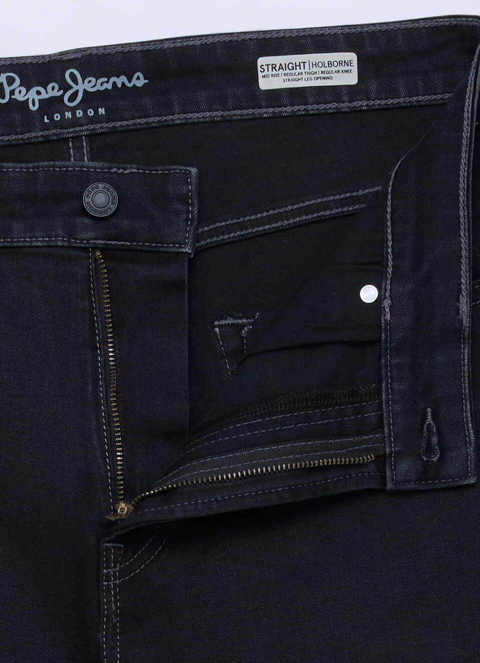 Men Black Stretchable Jeans, , large image number 6