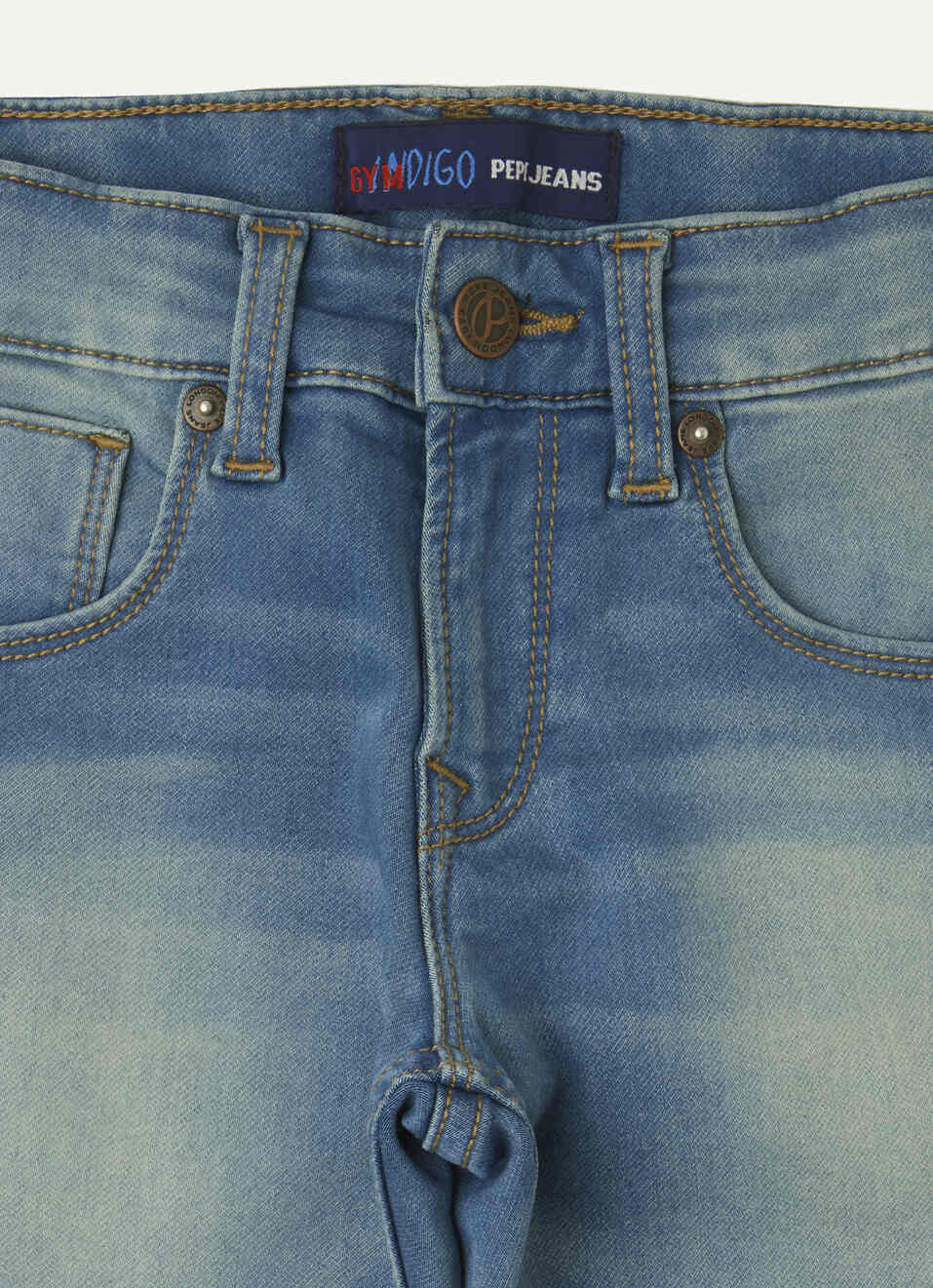 Boys Cash Mid Rise Gymindigo Jeans, , large image number 2