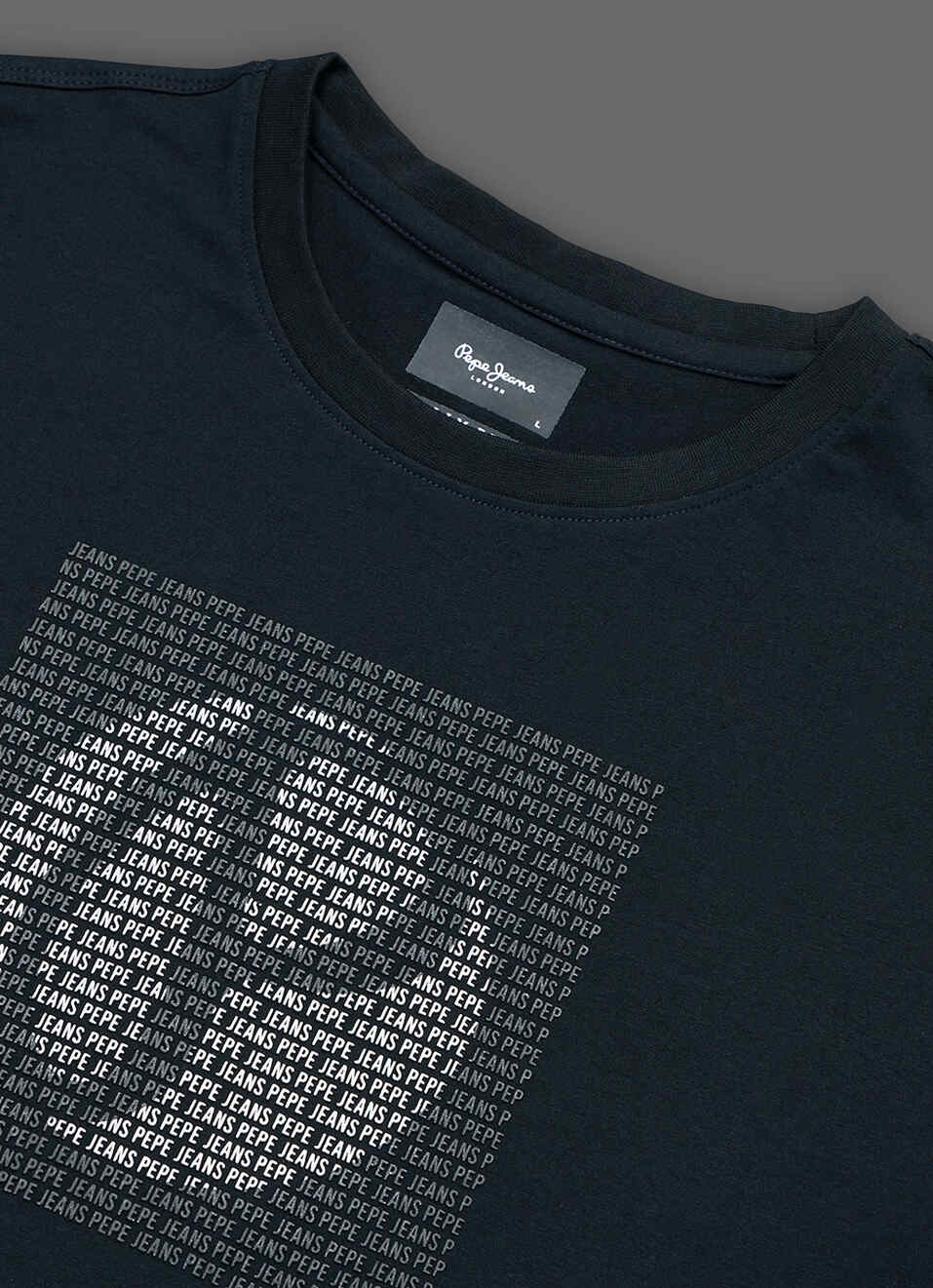 Men Black Slim Printed T-shirt, , large image number 3
