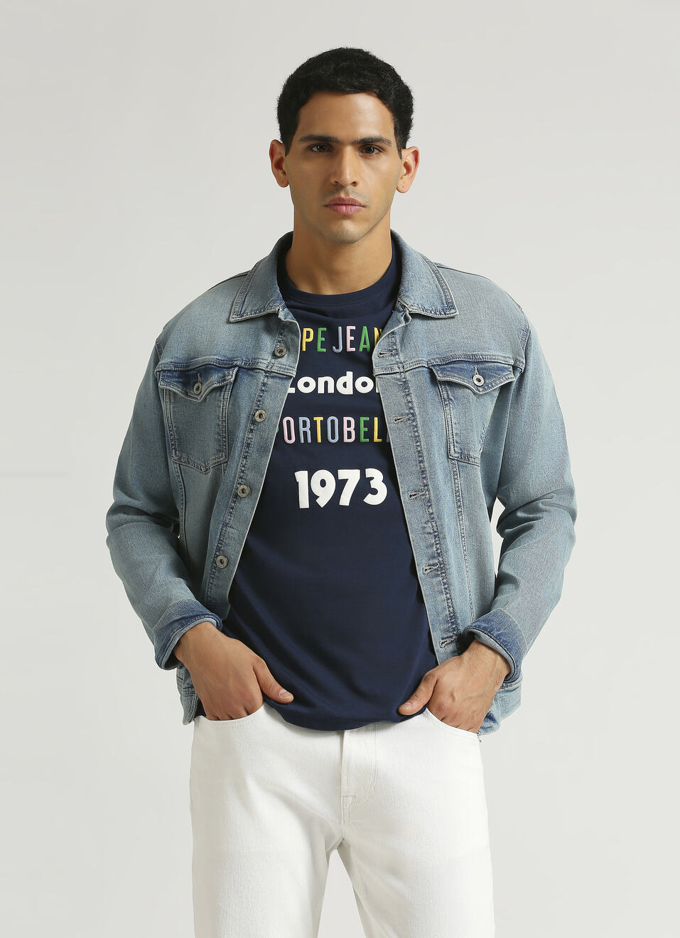Navy Brand Detail Puff Graphic Print Short Sleeve T-shirt, , large image number 0