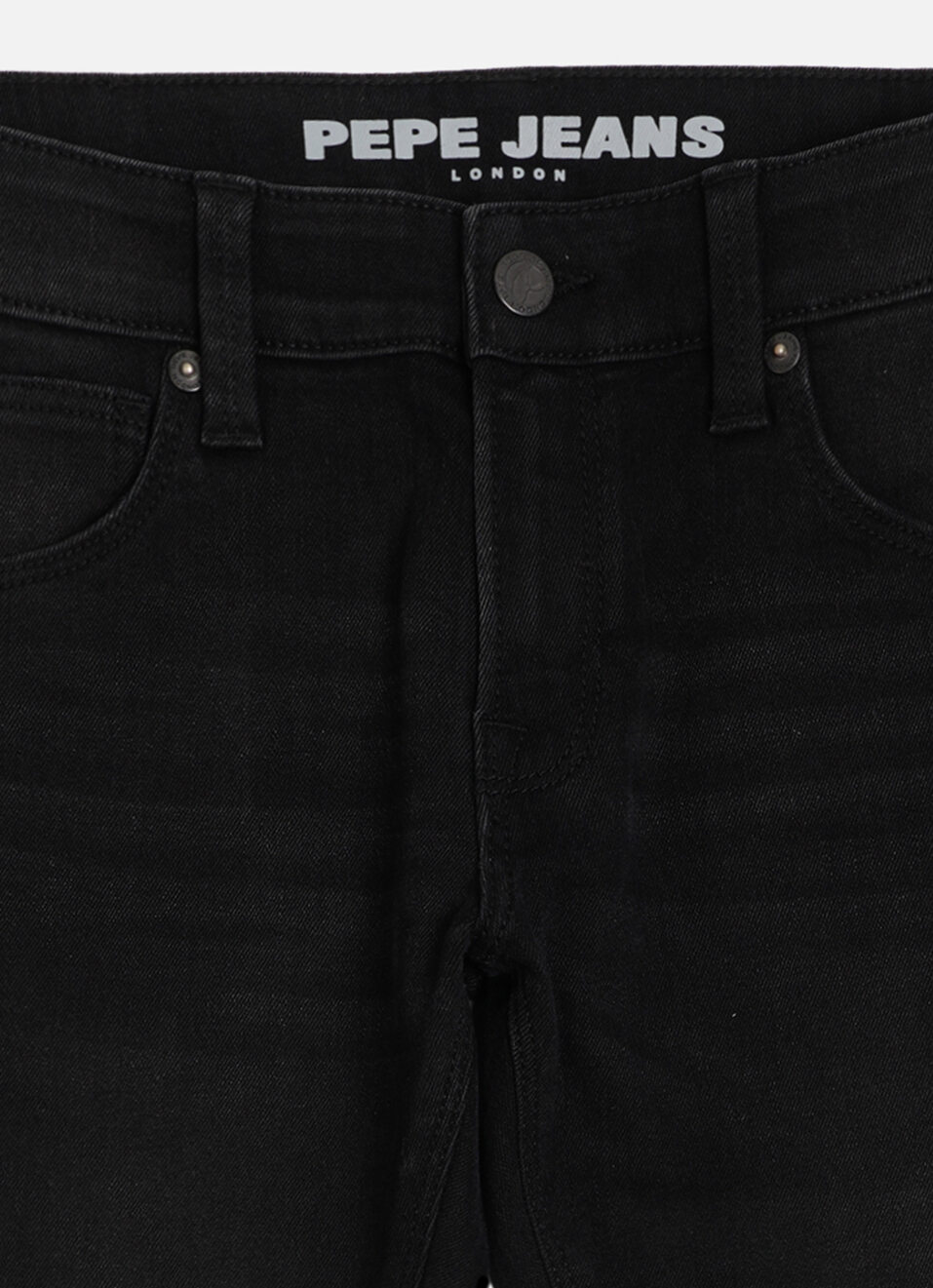 Boys Black Rivet Mid Rise Slim Fit Jeans, , large image number 2