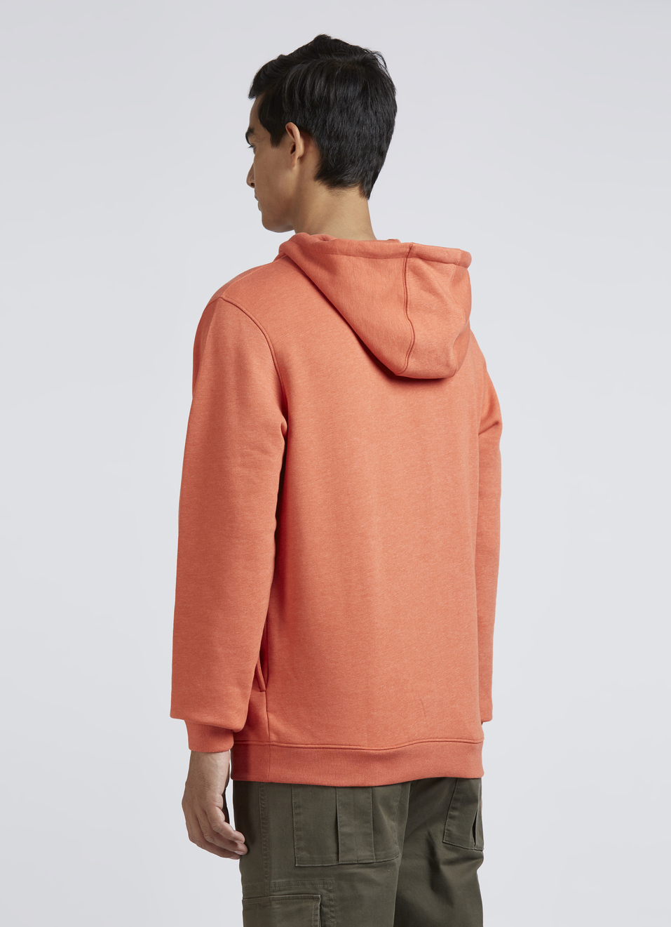 Orange Graphic Print Full Sleeve Sweatshirt, , large image number 2