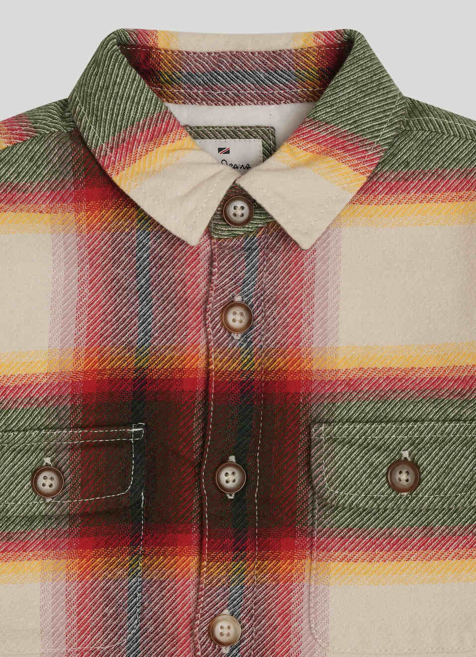 White Checks Full Sleeve Shirt, , large image number 2