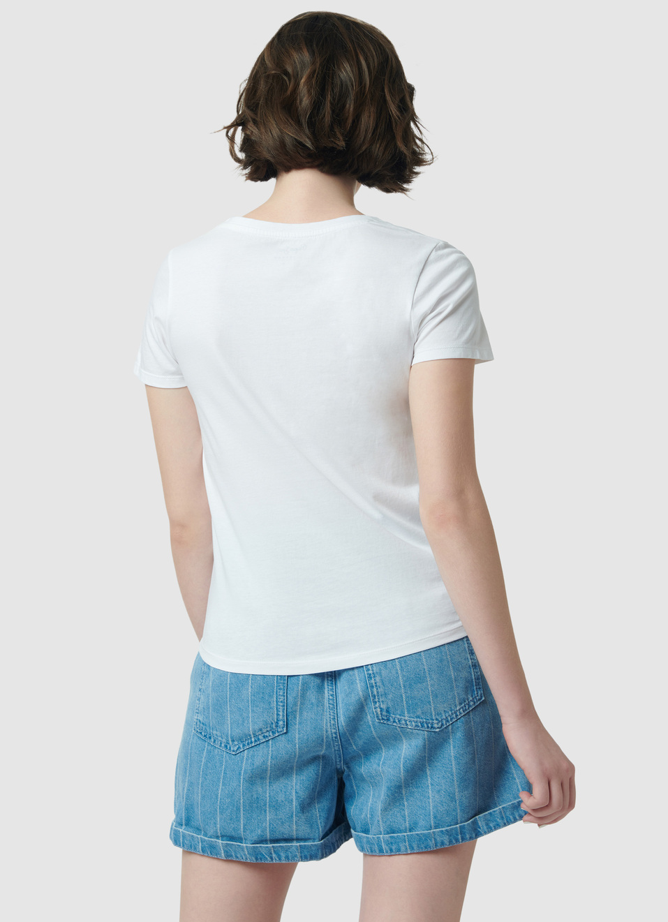 White Graphic Printed T-shirt, , large image number 2