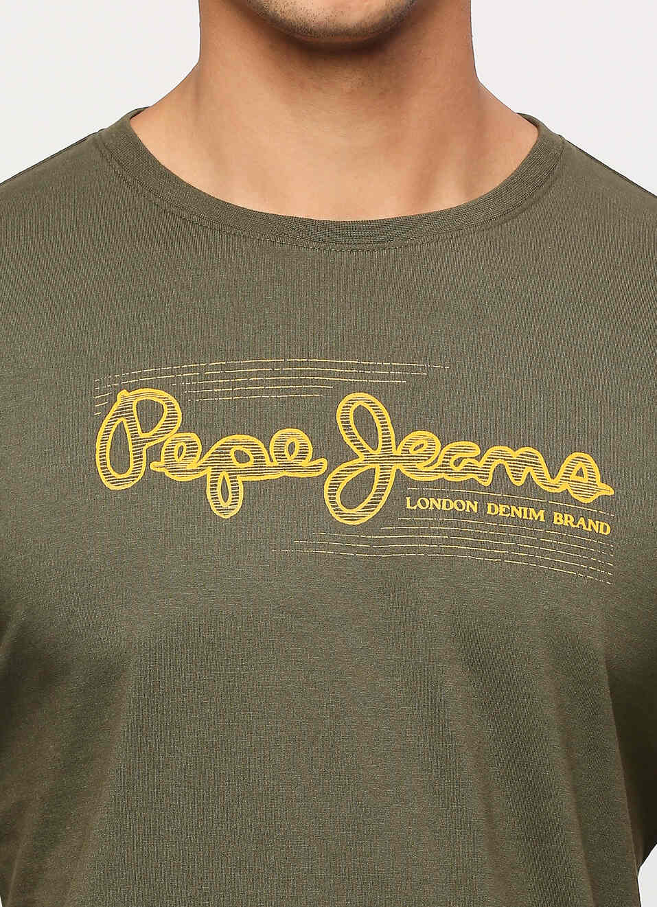 Green Graphic Print Short Sleeve T-shirt, , large image number 4