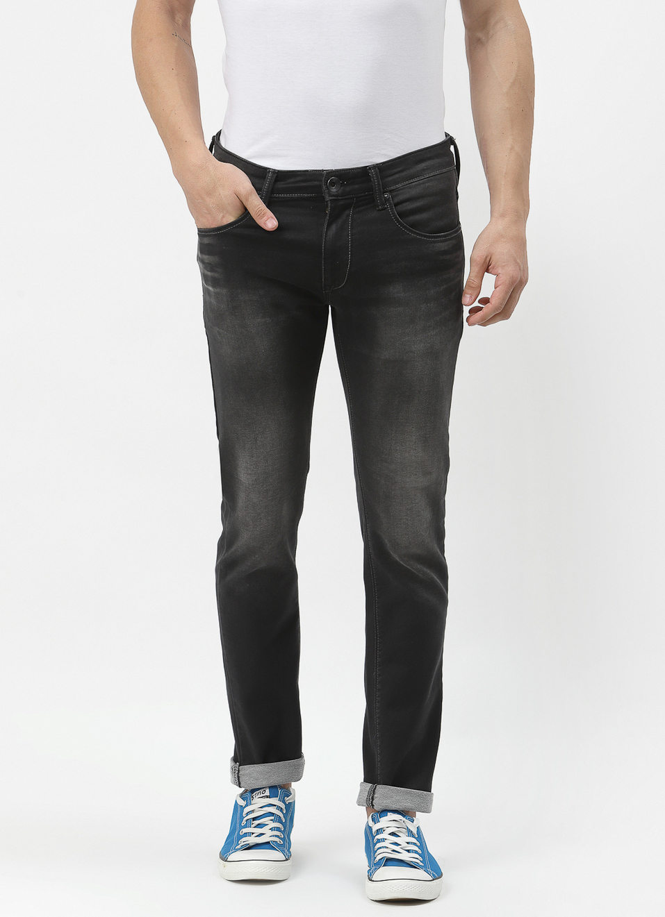Tapered Vapour Tapered Fit Low Waist Jeans, , large image number 0