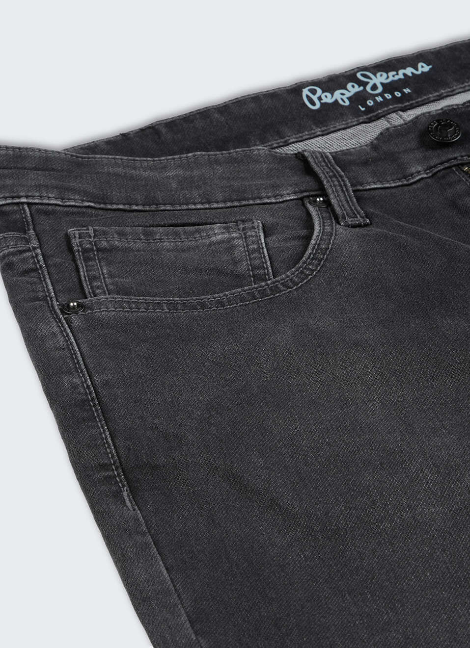 Men Black Slim Fit Stretchable Jeans, , large image number 5