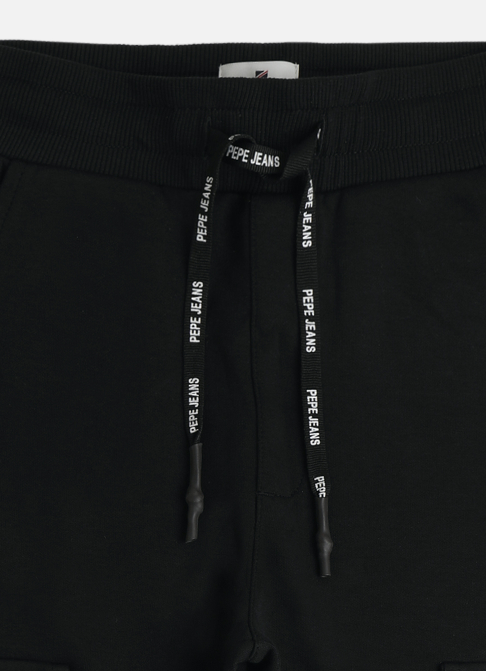 Boys Black Interlock Knit Joggers, , large image number 2