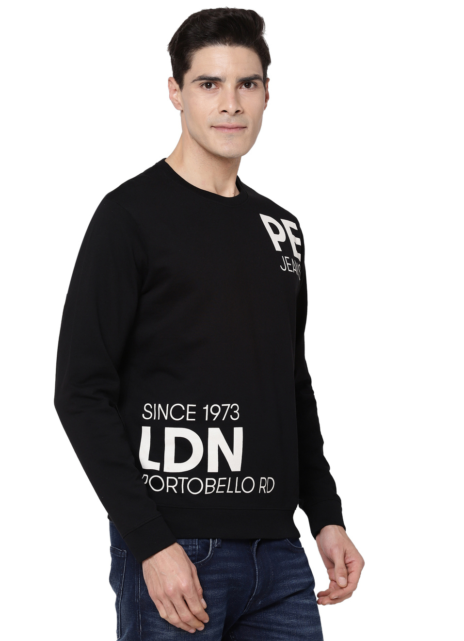 Quartz Ls Graphic Printed Sweatshirt, , large image number 6