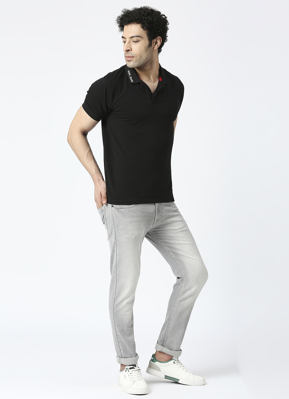 Vapour Slim Fit Mid Waist Jeans, , large image number 6