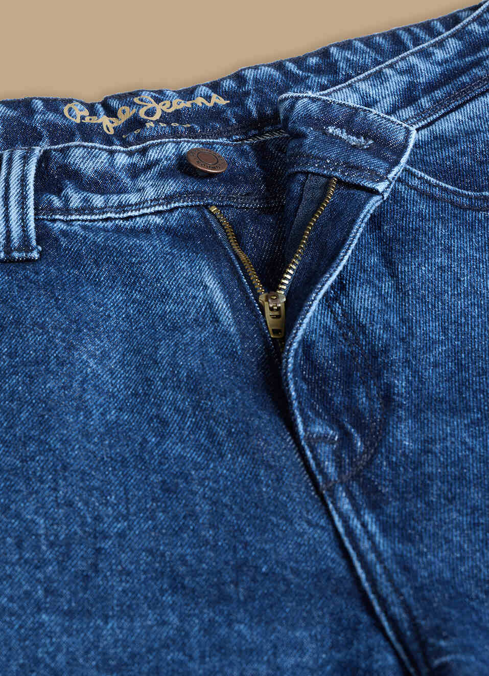 Men Blue Mid Rise Relaxed Fit Jeans, , large image number 6