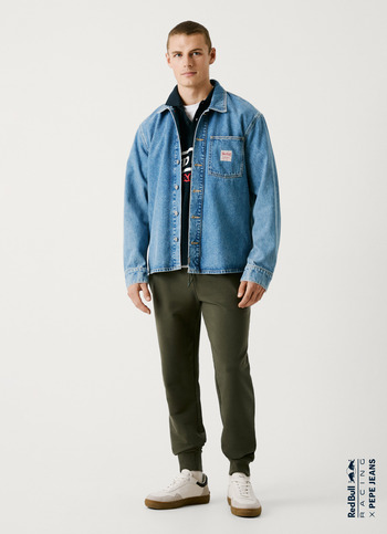 Red Bull Racing X Pepe Jeans Cotton Sweat Stretch Jogger