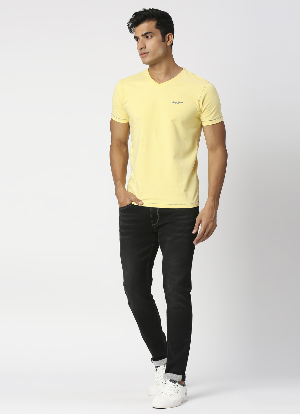 Tapered Vapour Tapered Fit Low Waist Jeans, , large image number 5