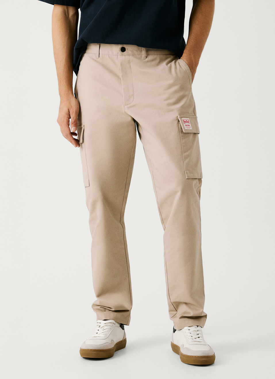 Red Bull Racing X Pepe Jeans Cotton Cargo Trousers, , large image number 2
