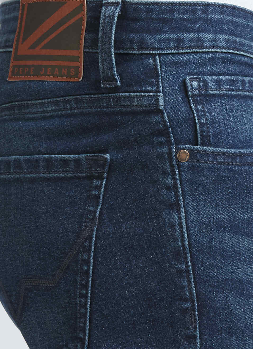 Scott Blue Low Rise Skinny Jeans, , large image number 4