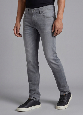 Vapour Grey Mid Waist Jeans