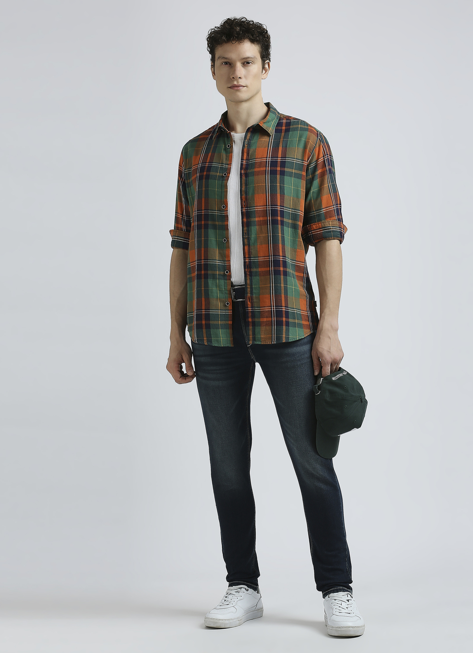 Green Checks Full Sleeve Shirt, , large image number 5