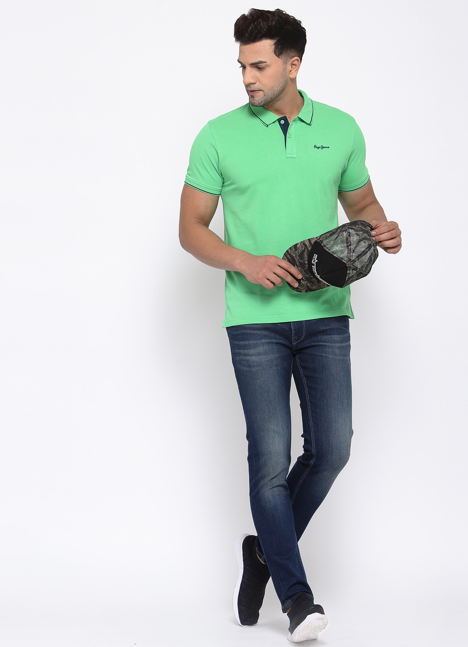 Adam Tapered Fit Low Waist Jeans, , large image number 2