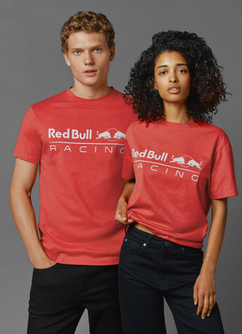 Red Bull Racing X Pepe Jeans Unisex Logo Driver Tee