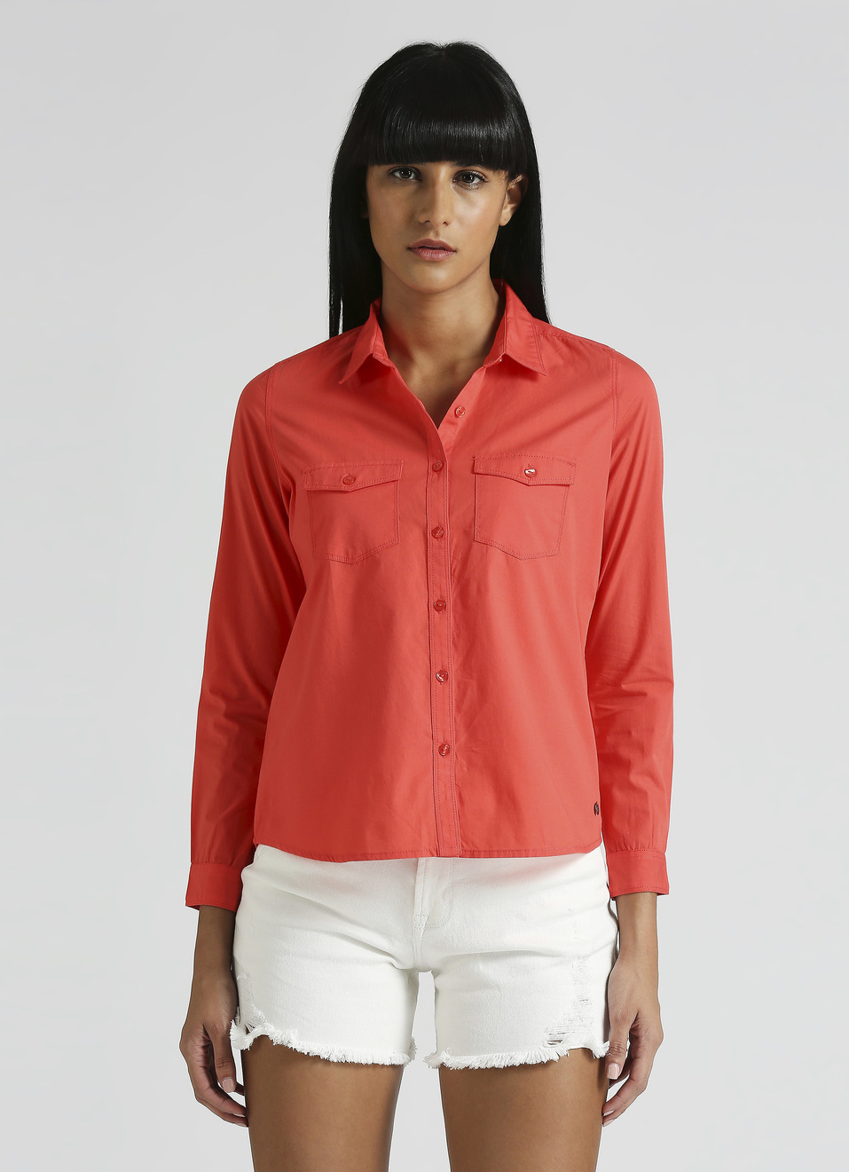 Olive Full Sleeve Shirt, , large image number 1